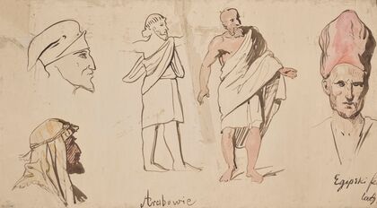 Arabic and Egyptian Garments (1860 - 1872)