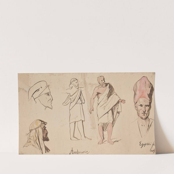 Arabic and Egyptian Garments (1860 - 1872) by Wojciech Gerson