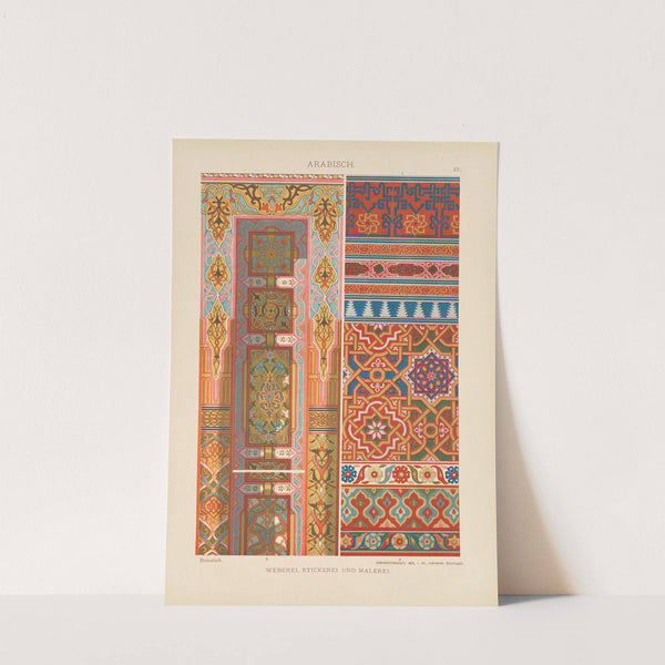 Arabisch – Weberei, Stickerei und Malerei (1887) by Heinrich Dolmetsch