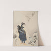 Arashi Rikan II as Miyamoto Musashi (1832) by Gigadō Ashiyuki