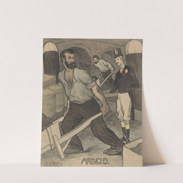 Arbeid by Jan de Waardt