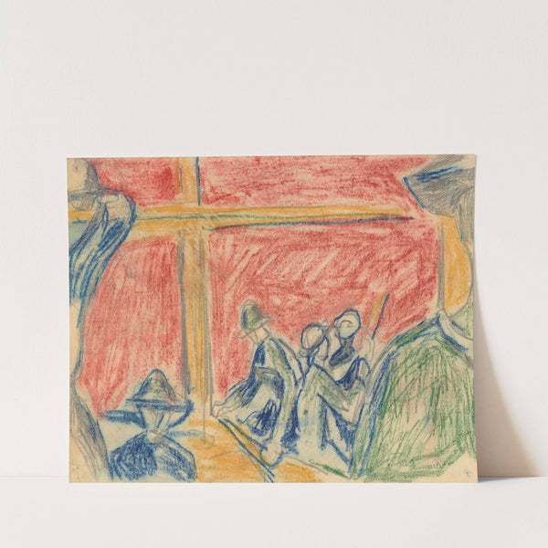 Arbeiderscene (1929) by Edvard Munch