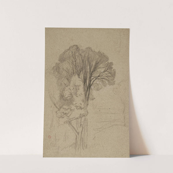 Arbres by Jean-Achille Benouville