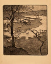 Arbres au-dessus d’un estuaire (Trees above the Estuary)