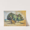 Arbres dans un paysage (circa 1908) by Maximilien Luce