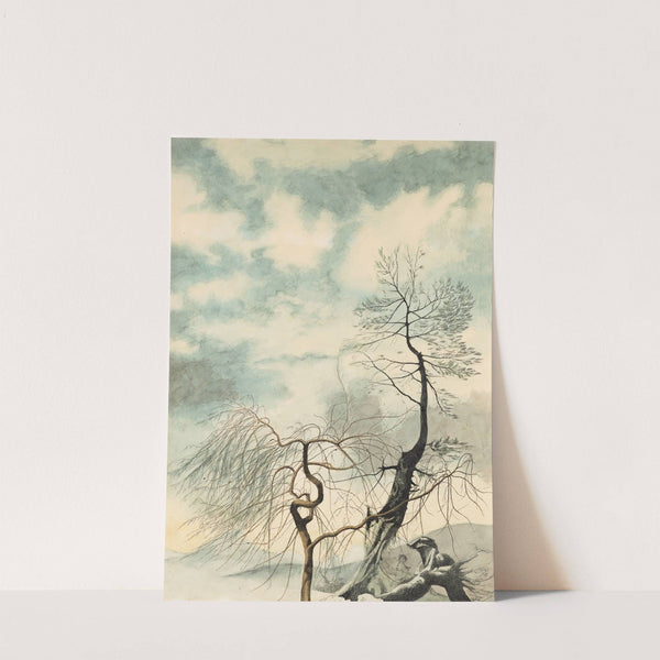 Arbres hivernaux (1942) by Léon Spilliaert