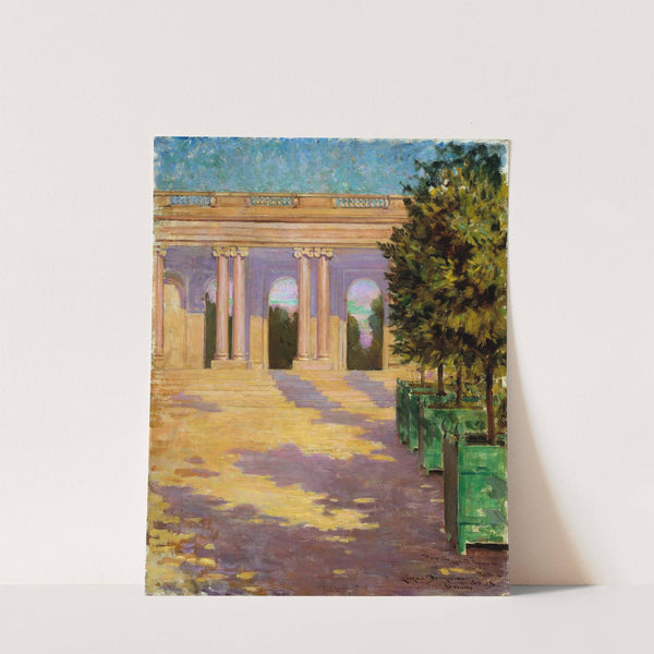 Arcade of the Grand Trianon, Versailles (1913) by James Carroll Beckwith