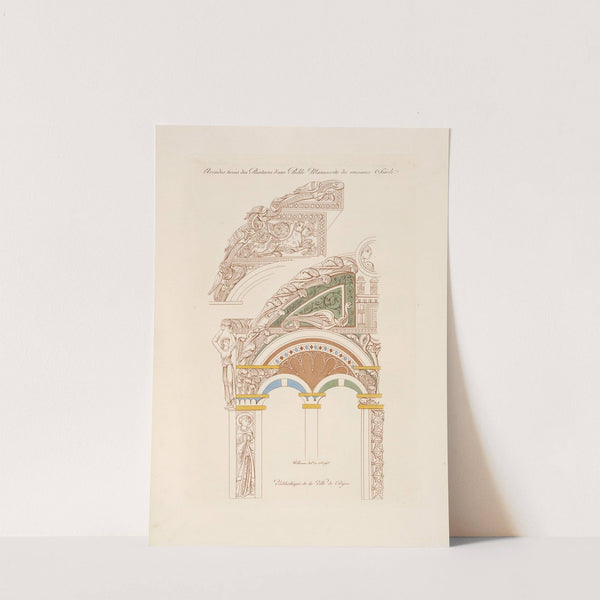 Arcades tirées de peintures d'une bible manuscrite du onzième siècle. by Nicolas Xavier Willemin