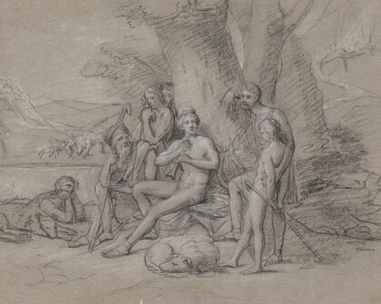 Arcadian Scene with Apollo