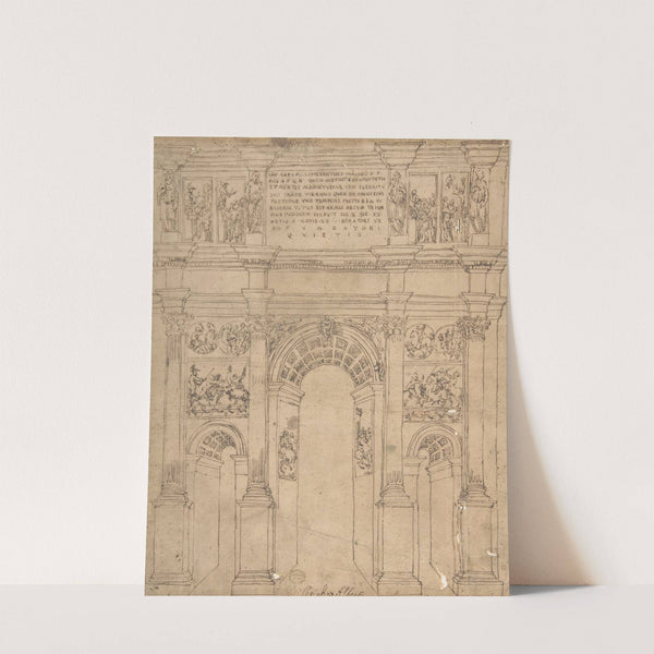 Arch of Constantine, Rome by Bartolomeo Neroni