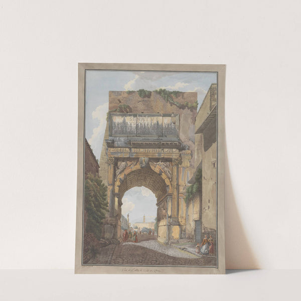 Arch of Titus (ca. 1780) by Abraham-Louis-Rodolphe Ducros