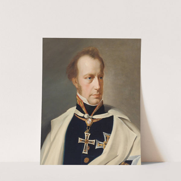 Archduke Anton Victor, portrait in uniform with the Grand Master’s Cross of the Teutonic Order by Anton Einsle