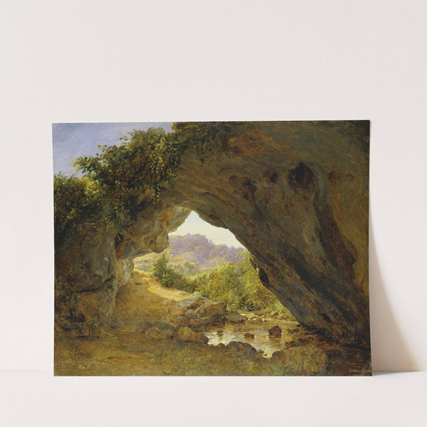 Arched Rocks by Civitella II (1836) by Carl Morgenstern