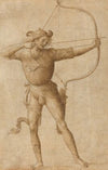 Archer Drawing a Bow