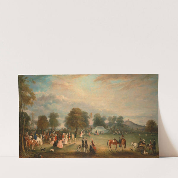 Archery Meeting in Bradgate Park, Leicestershire (1850) by John Ferneley