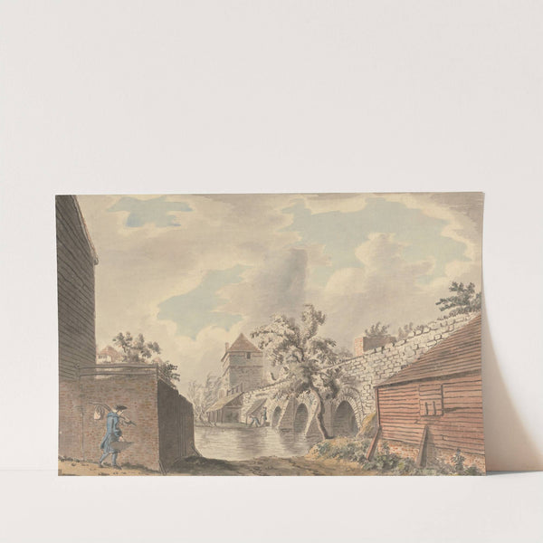 Arches in the City Wall, Canterbury by Capt. Francis Grose