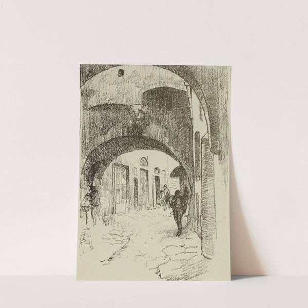 Arches, Via Strozzi by William Penhallow Henderson