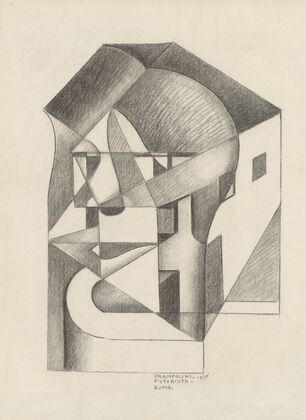 Architectonic Absolute; Head and Houses (Futurista Roma)
