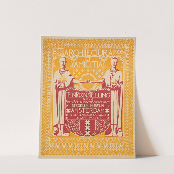 Architectura et Amicitia. Tentoonstelling (1905) by Klaas van Leeuwen