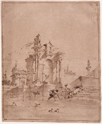 Architectural Capriccio (circa 1770-1780)