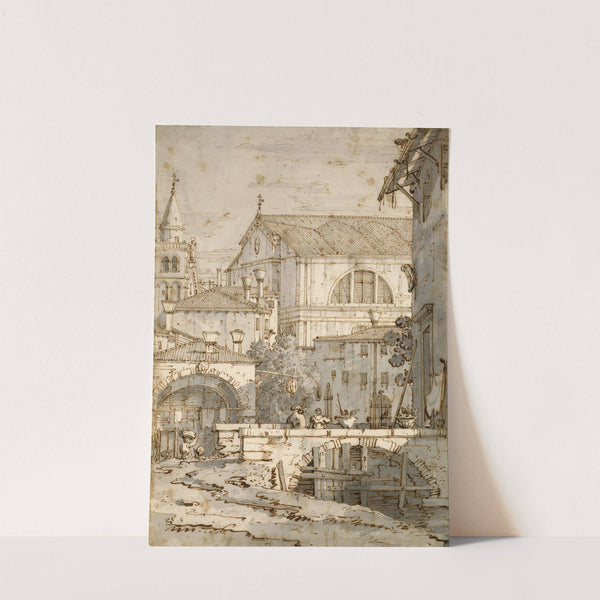 Architectural Capriccio by Canaletto