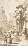 Architectural Capriccio; Garden Entrance to a Palace