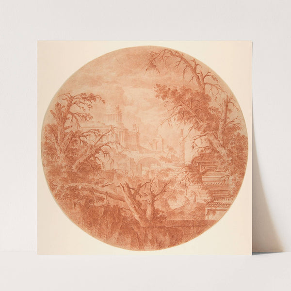 Architectural Fantasy by Jean-Laurent Le Geay