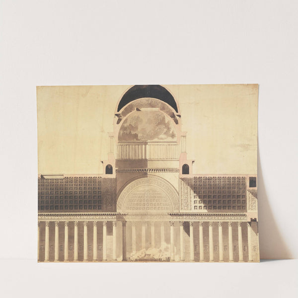 Architectural Project for the Church of the Madeleine by Etienne-Louis Boullée