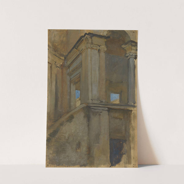 Architectural Study (ca. 1871–1911) by Edwin Austin Abbey