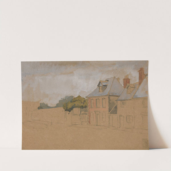 Architectural Study by Edwin Austin Abbey