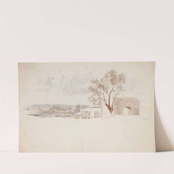 Architectural Study IV by Edwin Austin Abbey