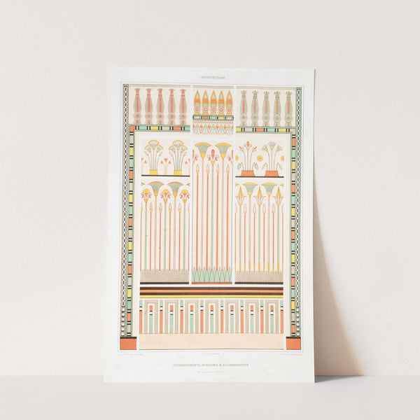 Architecture; couronnements, bordures & soubassements de diverses époques by Émile Prisse d'Avennes