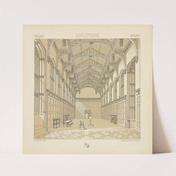 Architecture interieure – XIVe, XVe et XVIe siecle (1876-1888) by Auguste Racinet