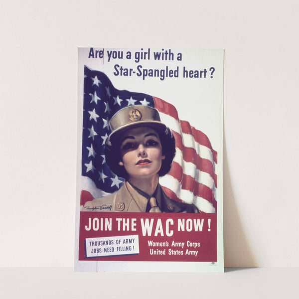 Are you a girl with a star-spangled heart (1941-1945) by Bradshaw Crandell