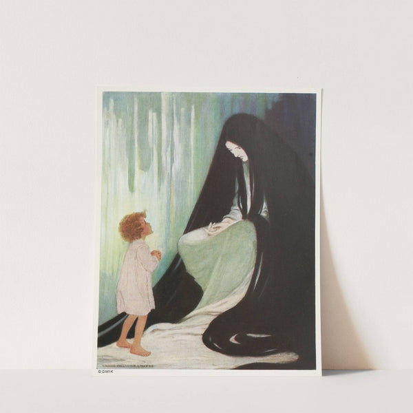 Are you ill, dear North Wind (1919) by Jessie Willcox Smith