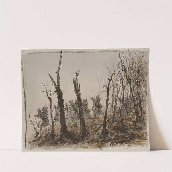 Argonne (1915-1916) by Georges Goursat (Sem)