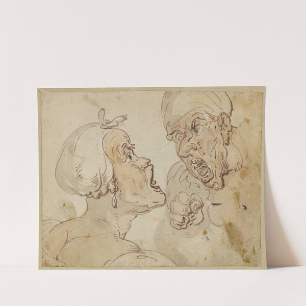 Argument by Thomas Rowlandson