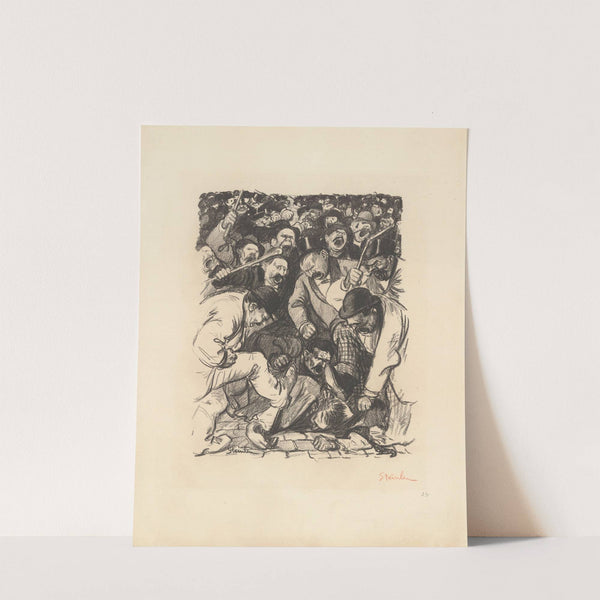 Arguments frappants (1898) by Théophile Alexandre Steinlen