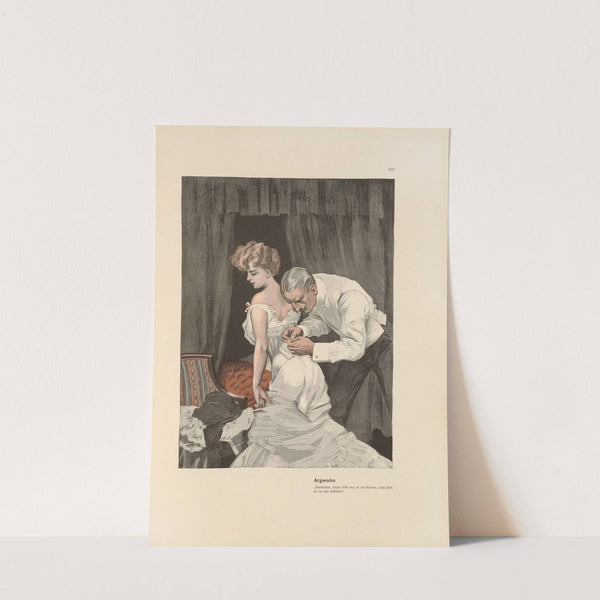 Argwohn (1908) by Ferdinand Freiherr von Reznicek