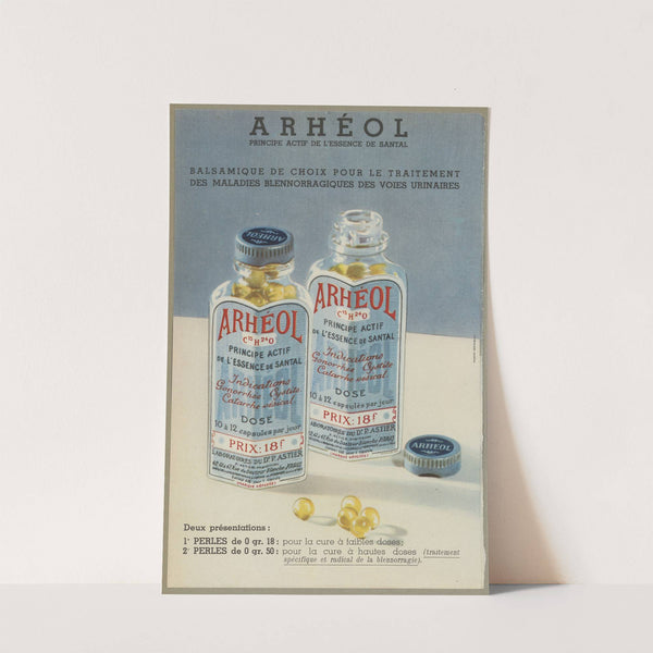 Arhéol (1910-1950) by Laboratoires du docteur P. Astier