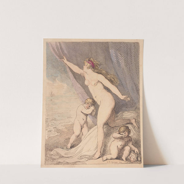 Ariadne abandoned by Thomas Rowlandson