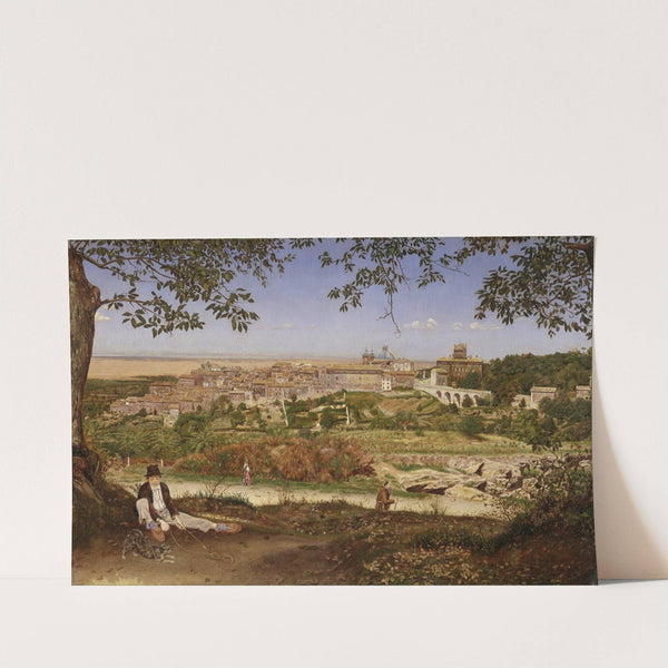 Ariccia, near Rome, Italy by John William Inchbold