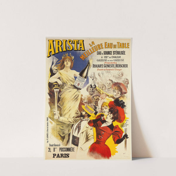 Arista, La Meilleure Eau De Table (1894) by Pal (Jean de Paleologue)