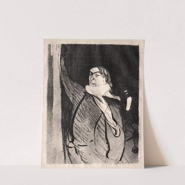 Aristide Bruant by Henri de Toulouse-Lautrec