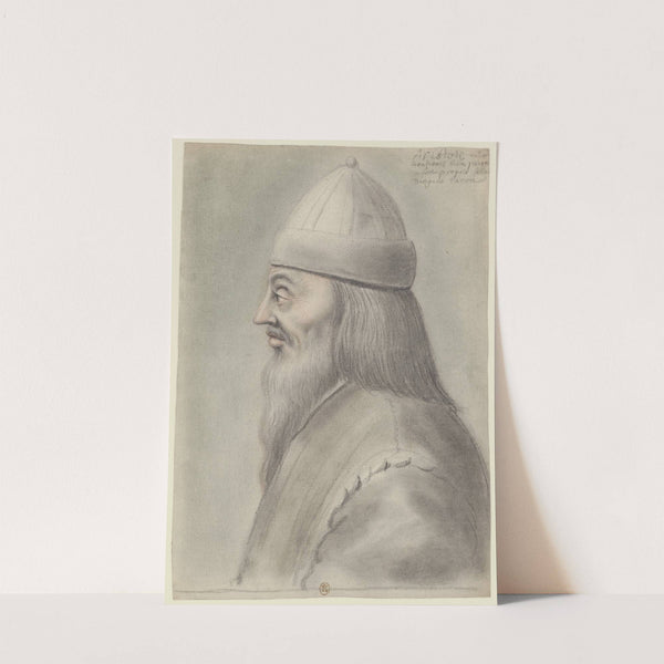 Aristote, de profil à gauche by Nicolas Lagneau