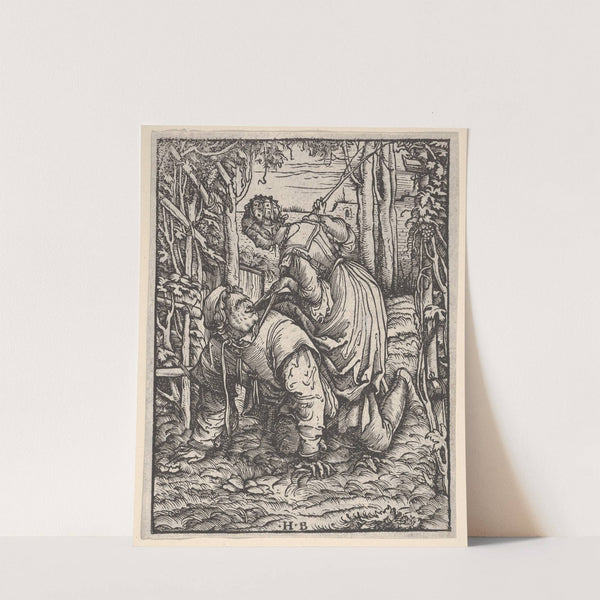 Aristotle and Phyllis by Hans Burgkmair The Elder