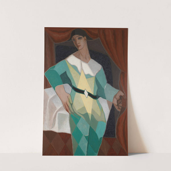 Arlequin by Juan Gris
