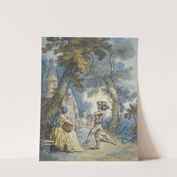 Arlequin ou La Danse by Jacques-Philippe Caresme