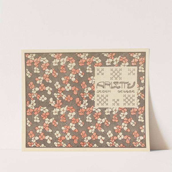 Arlette Seiden Gewebe (Arlette Woven Silk) by Koloman Moser