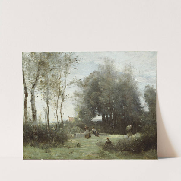 Arleux-Palluel, The Bridge of Trysts by Jean-Baptiste-Camille Corot